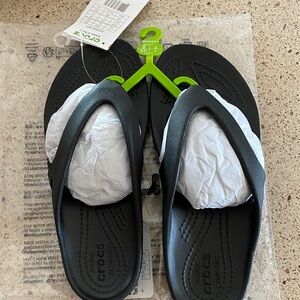 CROCS Black Comfort Sandals